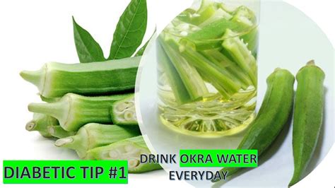 okra water for diabetics