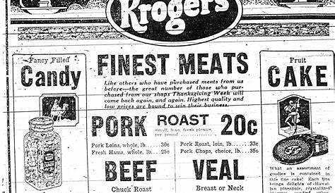 Old Grocery Store Ads Ad , , Vintage