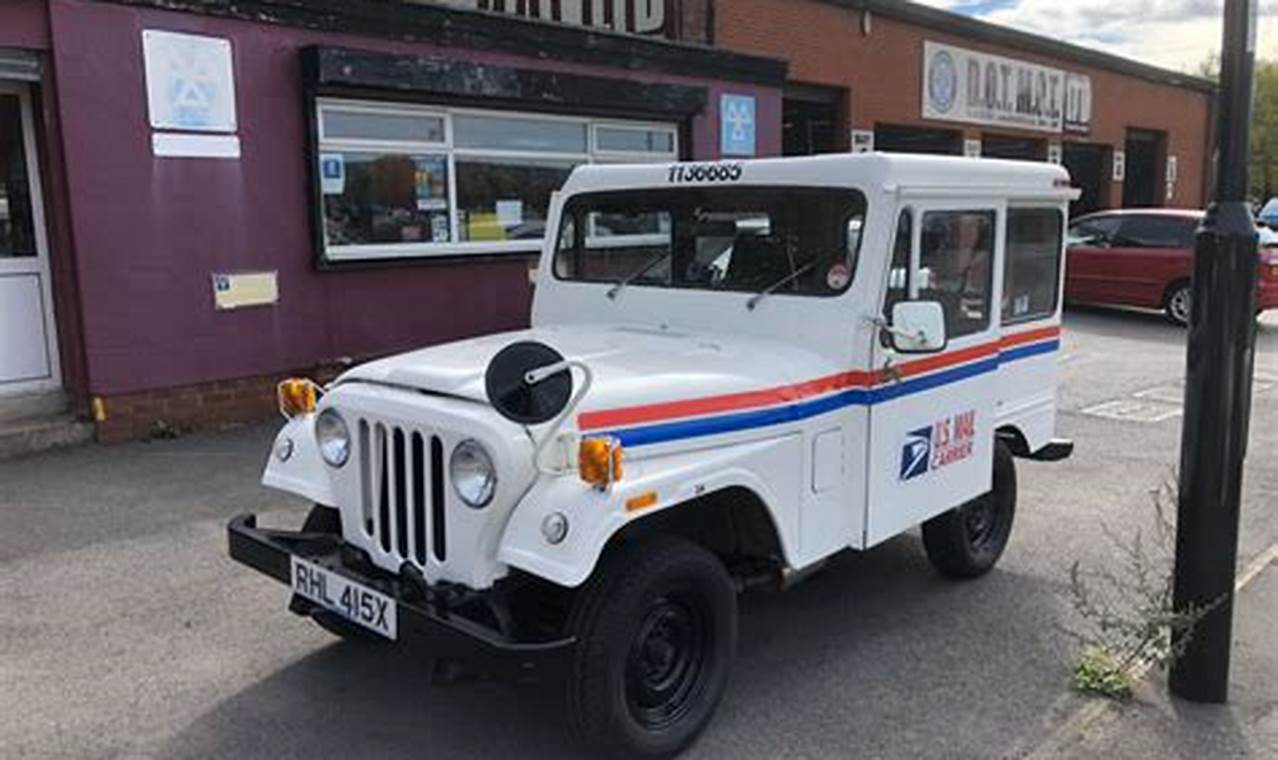 old postal service jeep for sale