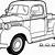 old truck coloring pages