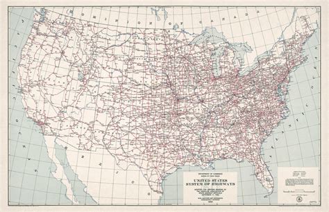 Old Us Highways Map