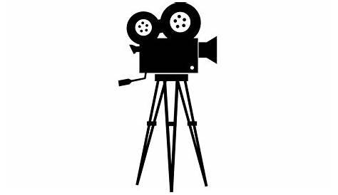 Old Video Camera Clipart Vintage Movie Icon Movie Logo Png , Free
