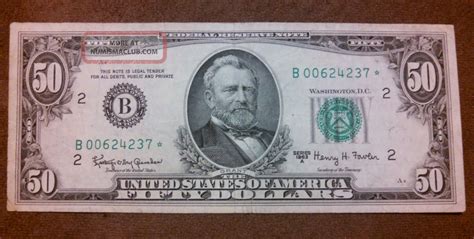 old 50 dollar bill