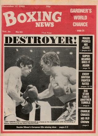 old boxing news magazines for sale
