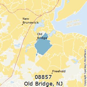 old bridge zip code 08857