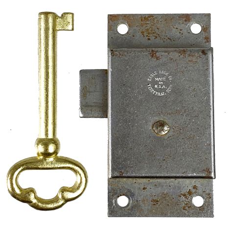 Old Cabinet Lock With Key