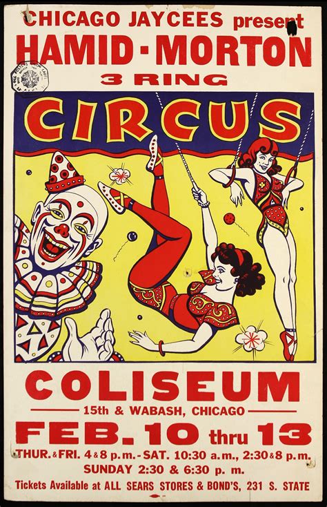 old carnival posters