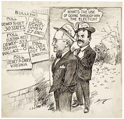 old cartoons of presidential elections