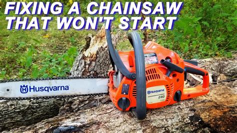 Old Chainsaw Won't Start