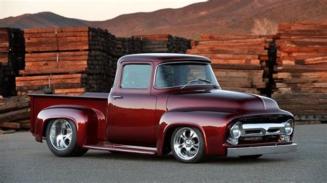 old classic ford trucks