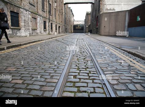 old cobblestone streets Dublin