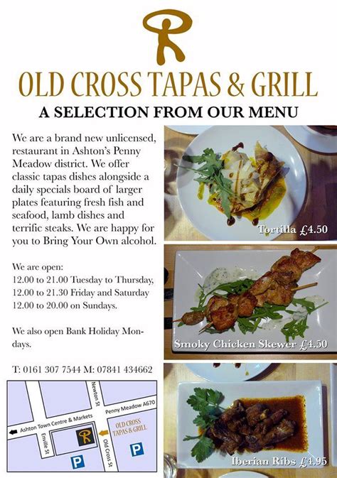 old cross tapas ashton