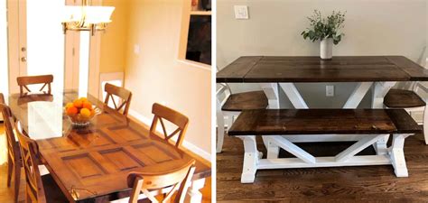 Old Dining Table Into New Look