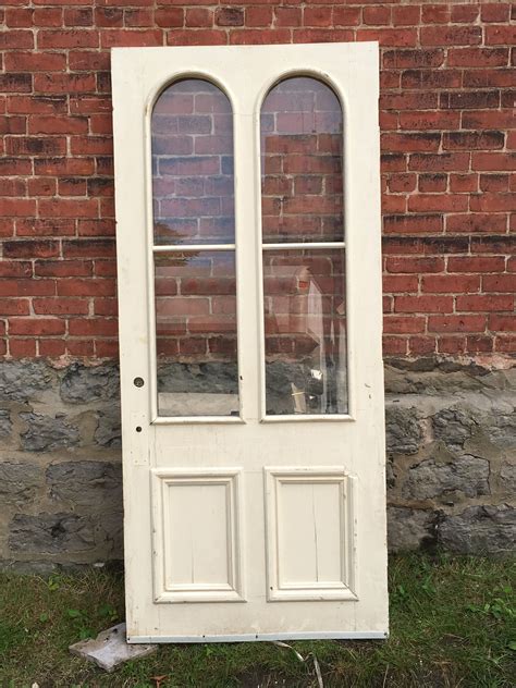 old door with window on top