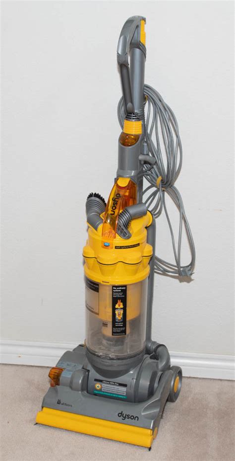 Old Dyson Yellow Vacuum