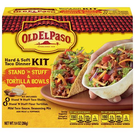 old el paso meal kits