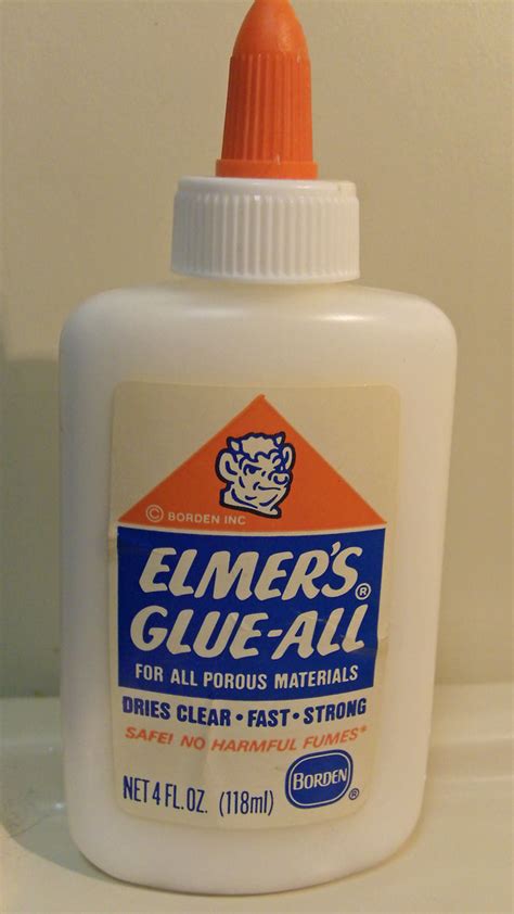 old elmer's glue bottle
