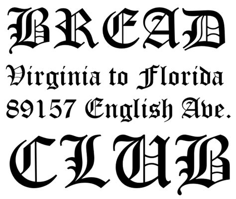 Old English D Svg