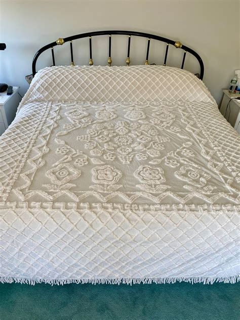 Old Fashioned Chenille Bedspread