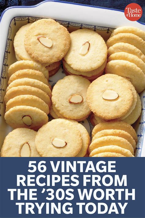 old fashioned cookies recipes from the 1950s