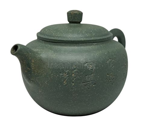 Old Fashioned Green Teapot