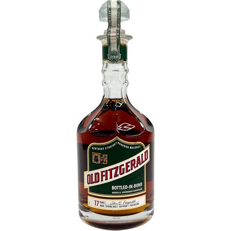 old fitzgerald 17 year bottled-in-bond