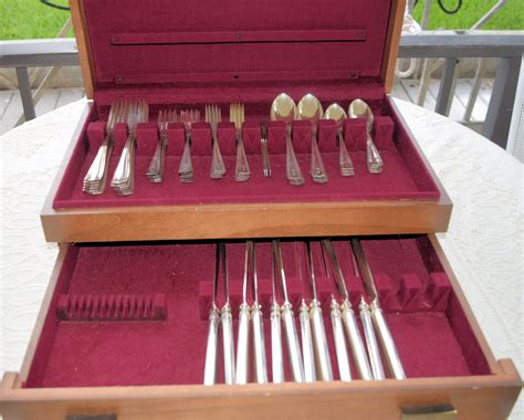 Old Flatware Box
