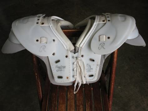 Old Football Shoulder Pads