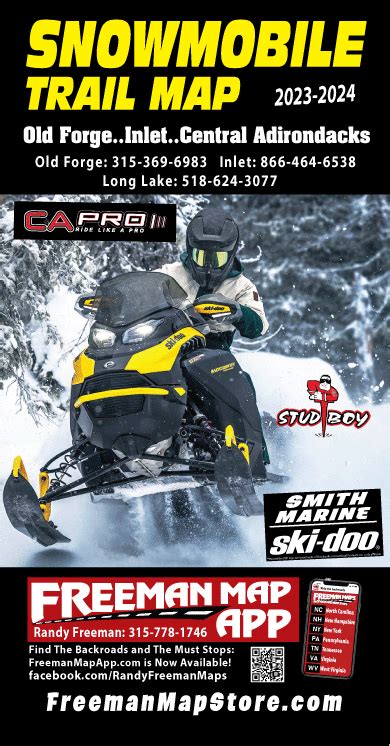 Old Forge Snowmobile Trail Map