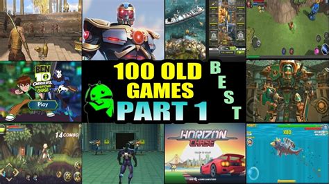 old games list for android offline