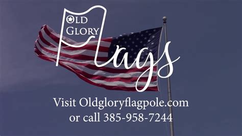 Old Glory Telescoping Flagpole Installation Instructions