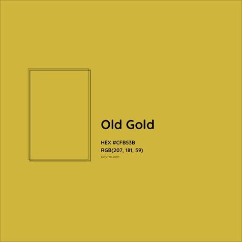 old gold colour code