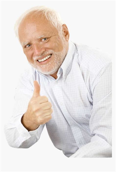 old guy giving thumbs up meme