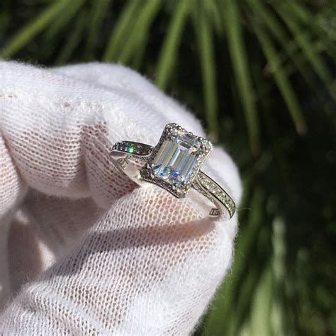 old hollywood style engagement rings