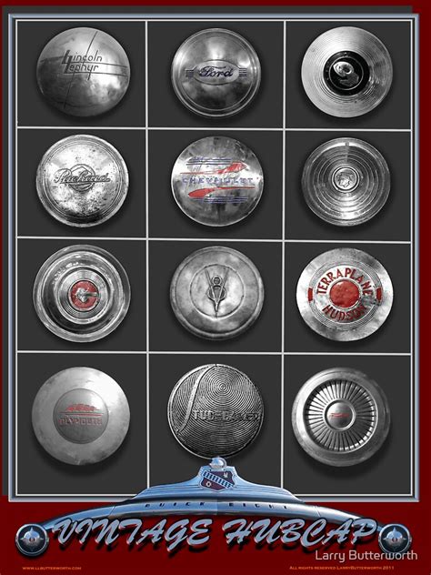 Old Hubcap Emblems