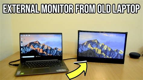 Old Laptop Monitor