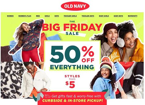 old navy black friday hours