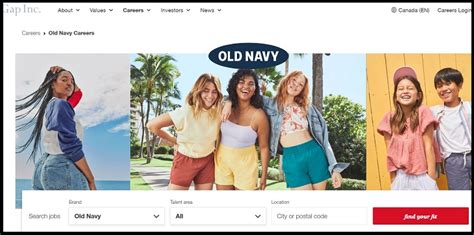 old navy canada careers