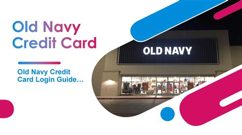 old navy credit card payment online login