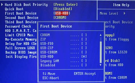 old pc can't boot from usb