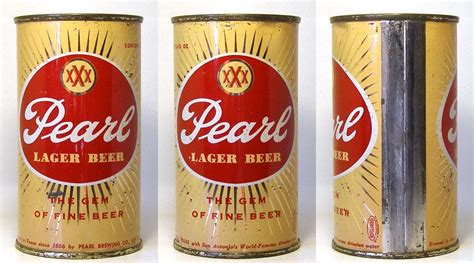 Old Pearl Beer Cans