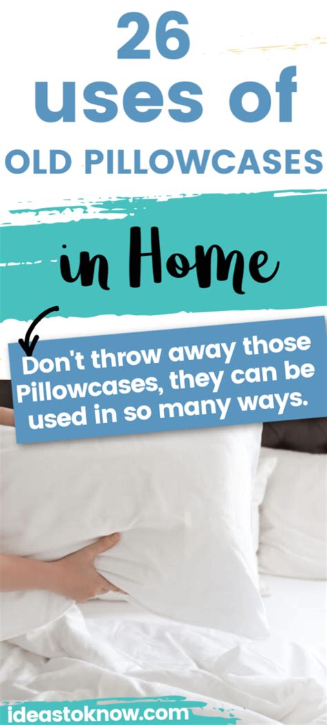 Old Pillowcases Uses
