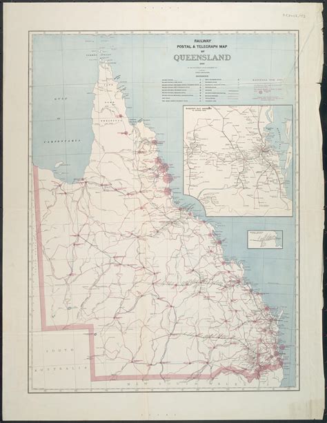 old queensland rail maps