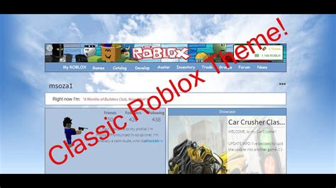 old roblox website theme