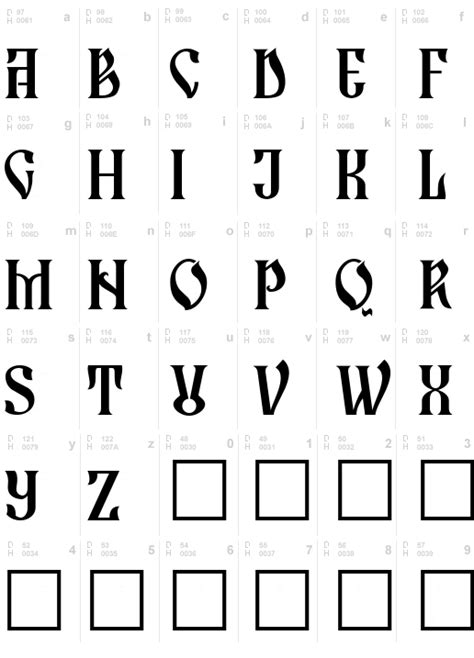 old romanian font