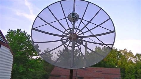 old satellite dish for antenna