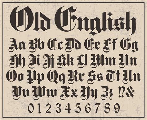 Old school tattoo fridge fonts by GamaGo