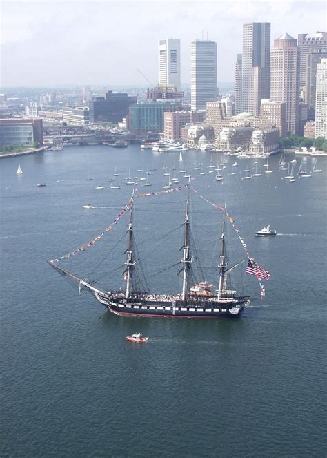 old ship in boston harbor