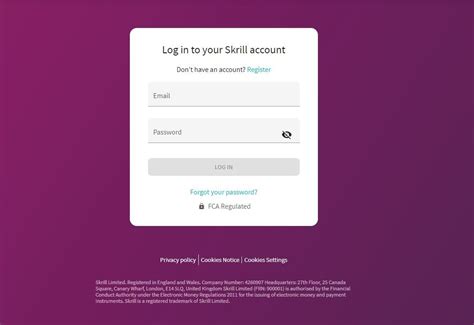 old skrill login