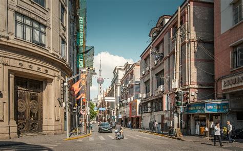 old streets of Shanghai